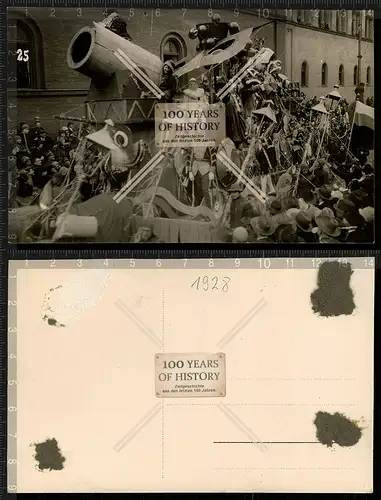 Orig. Foto München Fasching Karneval 1928 Straßenansicht Festzug Umzug