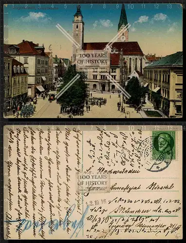 Orig. AK Ingolstadt Hauptwache Bayern gel. 1916