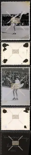 Orig. Foto Rollschuh Rollkunstlauf Dortmund 1936-44 Roller Skating Rollschuhkuns