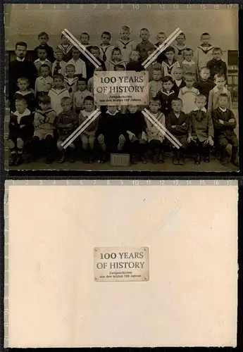 Orig. Foto 18x13cm Schule Schulklasse Mädchen Jungs Lehrer ca. 1916