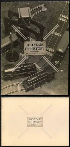 Orig. Foto 24x18cm Spielzeug Märklin Lokomotive Lok Schienen ca. 1920 im Wohnzim