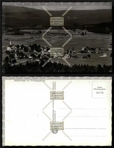 Orig. AK Mehlmeisel im Fichtelgebirge