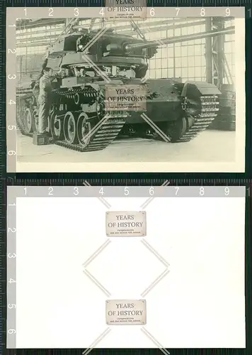 altes Repro Foto   Panzer Tank