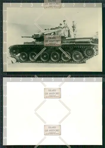 altes Repro Foto  Panzer Tank Harrow