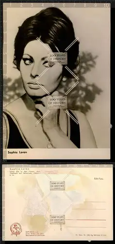 Orig. Autogrammkarte Sophia Loren