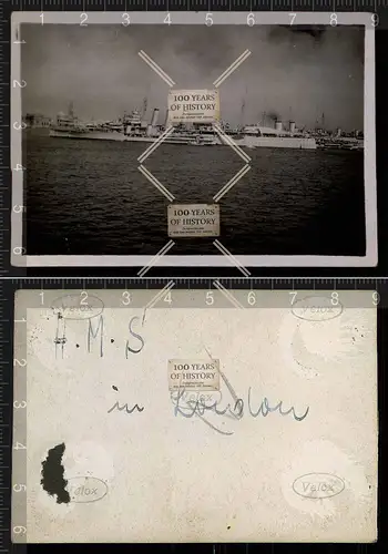 Orig. Foto Schiff HMS im Hafen Belgien Funkkompanie Luftwaffe Gütersloh b. Biele