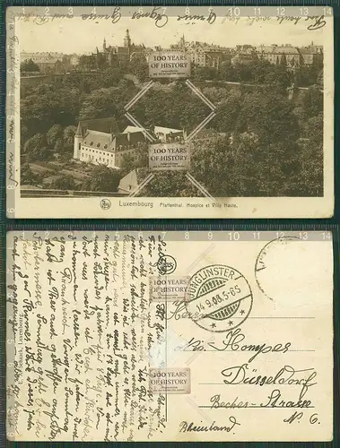 Orig. AK Luxemburg Luxembourg gel. 1905