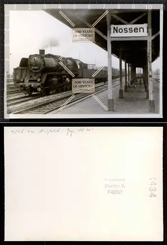 Orig. Foto Lokomotive Lok Nossen Bahnhof Zug Bahn