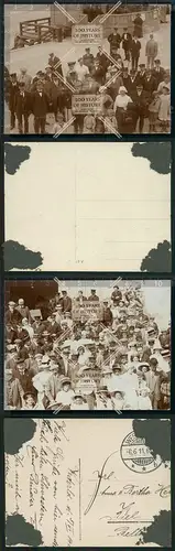 Orig. Foto Sylt Westerland 1911 Gruppenaufnahme