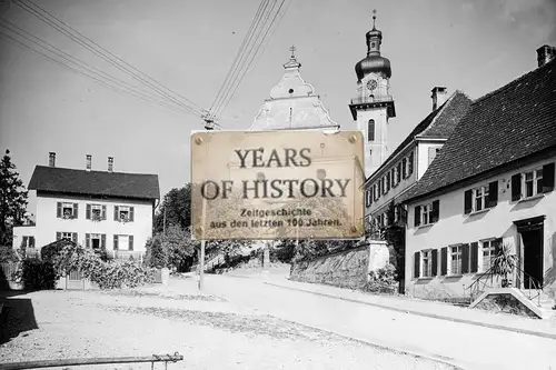 Foto 10x15cm Baden Württemberg Laupheim katholische Kirche Straßenansicht