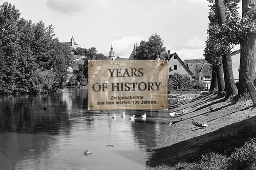 Foto 10x15cm Baden Württemberg Vaihingen an der Enz Blick über den Fluss Schloss