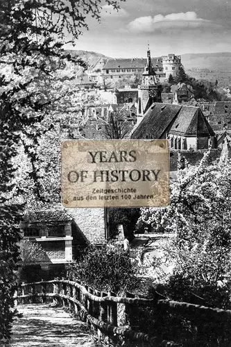 Foto 10x15cm Baden Württemberg Tübingen am Neckar Blick vom Österberg auf Stadt 