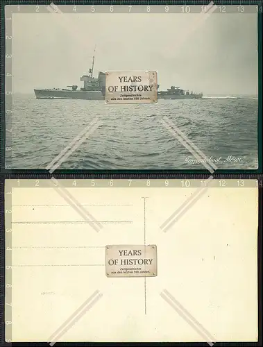 Orig. Foto Torpedoboot Möwe Kaiserliche Marine