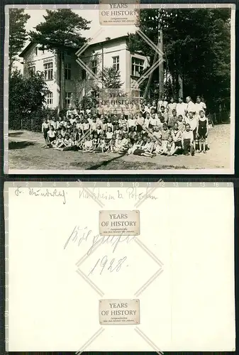 Orig. großes Foto Kölpinsee Loddin Usedom Kinderheim Mecklenburg Vorpommern