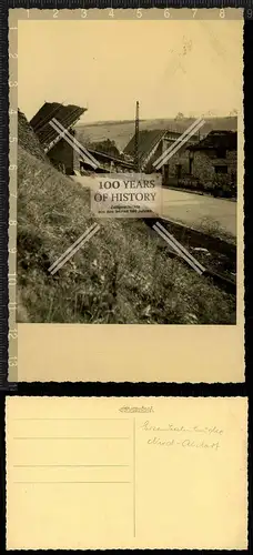 Orig. Foto Brücke zerstört Eisenbahn 1941