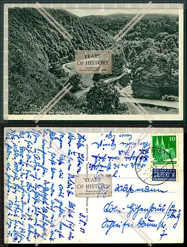 AK das romantische Tal an der Wied Laubachtal Ehlscheid Rengsdorf 