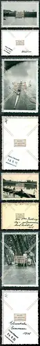 Orig. Foto 4x Rudergesellschaft RLG Koblenz Lahnstein 1935 Anrudern und vieles 