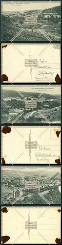 Orig. AK 3x Weilmünster Taunus Dorfansicht u. Nassauisches Kindersanatorium Ki