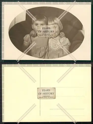 Orig. Foto Portrait lachende kleine Mädchen 1928 Neuruppin