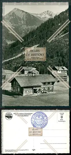 Orig. Foto AK Mittelberg-Bödmen Kleinwalsertal Walsertalhaus der Naturfreunde