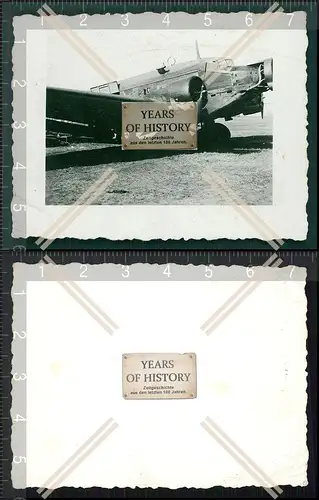 Orig. Foto Flugzeug Junkers JU 52 Belgien Frankreich Feldflugplatz 