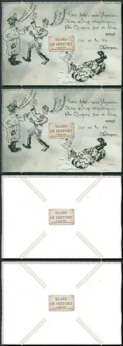 Orig. Foto  21×15 cm Karikatur Satire Skizze Zeichnung Comic Soldaten uvm.