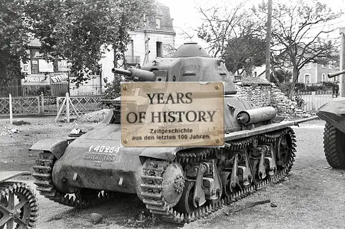 Foto kein Zeitgenössisches Original Panzer Tank Frankreich Belgien 