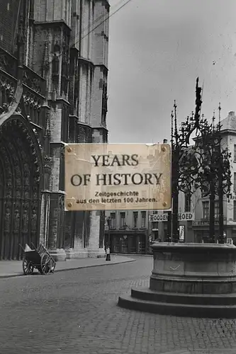 Foto kein Zeitgenössisches Original Denkmal Brunnen Belgien Frankreich Holland