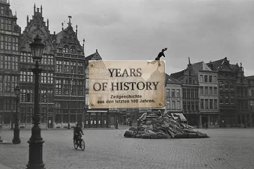 Foto kein Zeitgenössisches Original Denkmal Platz Belgien Frankreich Holland