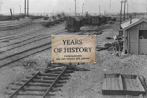 Foto kein Zeitgenössisches Original Bahnhof Belgien Frankreich Holland