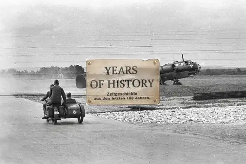 Foto kein Zeitgenössisches Original Flugzeug Kennung Danzig airplane aircraft