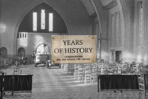 Foto kein Zeitgenössisches Original Holland Kirche innen Belgien Frankreich