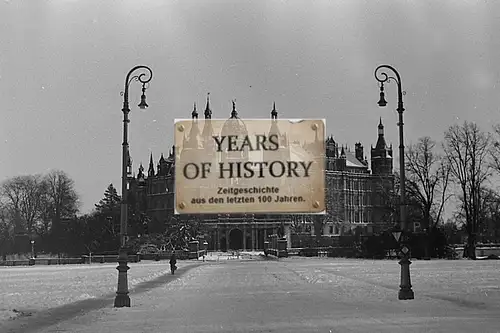 Foto kein Zeitgenössisches Original Schwerin 1940-43 Mecklenburg-Vorpommern Ansi