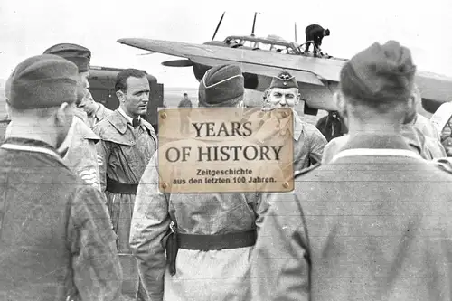 Foto kein Zeitgenössisches Original Flugzeug Pilot Flugzeugführer airplane aircr