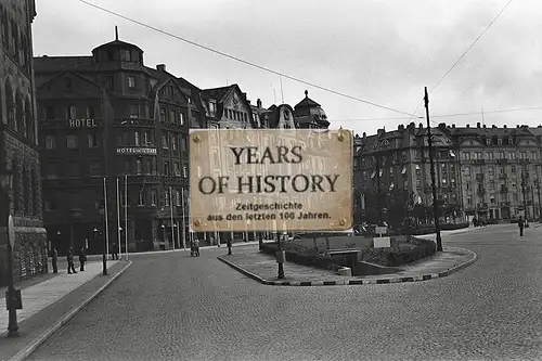 Foto kein Zeitgenössisches Original Frankreich Belgien Straßenansicht Fahrzeuge