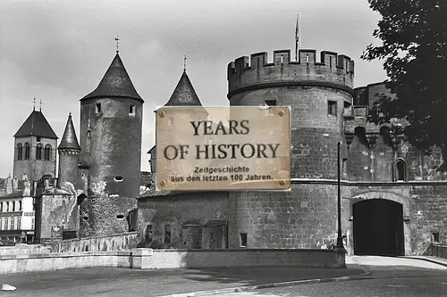Foto kein Zeitgenössisches Original Frankreich Belgien Straßenansicht Fahrzeuge 