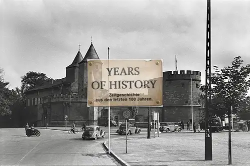 Foto kein Zeitgenössisches Original Frankreich Belgien Straßenansicht Fahrzeuge