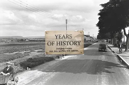 Foto kein Zeitgenössisches Original Frankreich Belgien Straßenansicht Fahrzeuge 