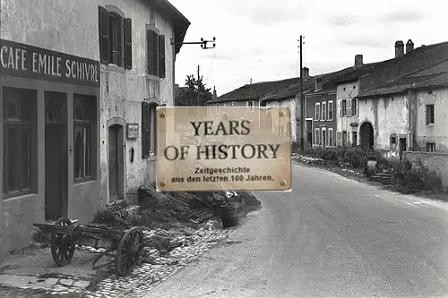 Foto kein Zeitgenössisches Original Frankreich Belgien Vormarsch Straßenansicht 