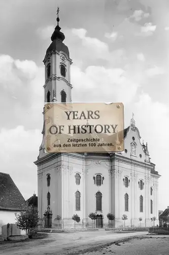 Foto 10x15cm Baden Württemberg Steinhausen Oberschwaben Wallfahrtskirche Dorfkir