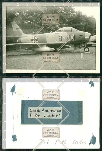 Foto Flugzeug airplane aircraft North American F 86 K Sabre