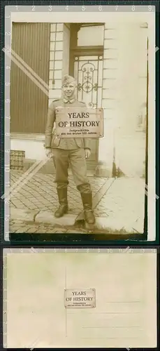 Orig. Foto 2.WK in Uniform Portrait Porträt Soldat