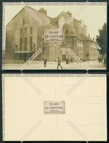 Orig. Foto 1.WK Weltkrieg Frankreich Belgien Straßenansicht Theater