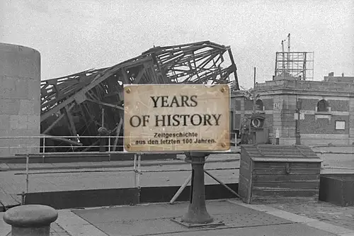 Foto kein Zeitgenössisches Original Holland Hafen Brücke Belgien Frankreich