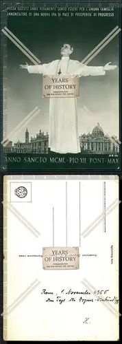 Orig. AK Papst Pius XII. von 1939-58 Oberhaupt der katholischen Weltkirche Kart