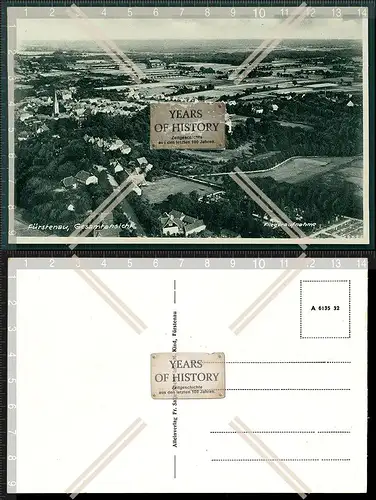 Orig. AK Fürstenau Niedersachsen Gesamtansicht Luftbild Fliegeraufnahme
