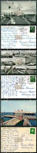 Orig. AK 3x Cuxhaven Schiffe Dampfer Wappen von Hamburg und vieles mehr 