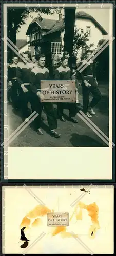 Orig. Foto AK Sportler Mannschaft Fußball Nationalmannschaft ? 1939