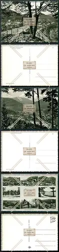 Orig. Foto AK 3x Herrenalb Schwarzwald Falkenstein Schwarzbachtalsperre Jagdsch