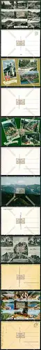 Orig. Foto AK 6x Harz Clausthal Zellerfeld Bismarckturm Odertalsperre Hornburg 